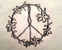 Sun Moon Flowers Peace Sign Yin Yang Flower Tattoos Hippie Peace Tattoos Hippie Tattoo Boho Tattoos