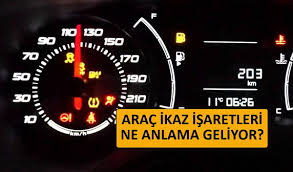 Arac Gosterge Paneli Isaretleri Anlamlari Arac Gosterge Isaretleri Anlami