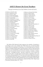 ASECS Honors Its Great Teachers