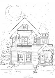 Schriftzug „frohe weihnachten let it snow. Fensterbilder Ausmalbilder Fur Weihnachten Und Winter Ella Mattsson