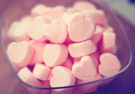 Heart Shaped Mints In A Bowl Weheartit Com Via Ara Valentines Day Treats Cute Marshmallows Food
