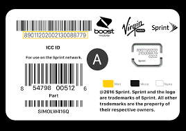 Correct look for the iccid number. Bring Your Phone To Sprint