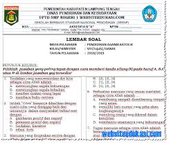 Langkah awal dalam menyusun perangkat pembelajaran, kita harus memiliki kalender pendidikan. Soal Pas Uas Pak Katolik Kelas 7 K13 Tahun 2018 2019 Websiteedukasi Com