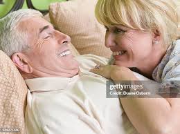 Couple Relaxing Together High-Res Stock Photo