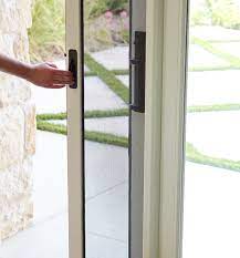 To remove the sliding door screen, you'll need to take the screen off the rollers. Screens For Wood Patio Doors Pella