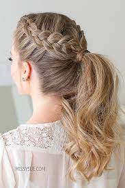 Double Dutch Braid Ponytail Missy Sue Dutch Braid Ponytail Braided Ponytail Long Hair Styles