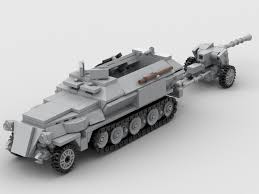 Hanomag)라고 불렀다.약 15000대가 생산되었으며 2차대전 기간중 독일이 제일 많이 생산한 기갑차량이다. Sdkfz 251 V2 From Bricklink Studio