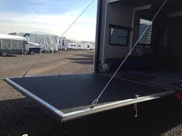 We simply just put up right over our patio. Ramp Door Patio Kit Keystone Rv Forums
