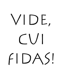 Vide cui fidas Coffee Mug by Vidddie Publyshd - Pixels