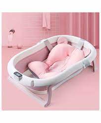 We understand this and have some of the best products from this range which includes baby oil, baby shampoo, baby wash, baby soap, baby bath tub, baby bath stand, baby lotion and every other little need for a baby bath. Syga Foldable Bath Tub With Cushion Inbuilt Thermometer Pink Online In India Buy At Best Price From Firstcry Com 8334232