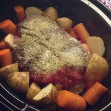 Pin By Katie Moore On Favorite Recipes Crockpot Roasted Potatoes Onion Soup Recipes Main Dish Recipes