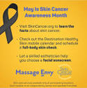 Massage Envy | Healthy skin is always in. 🙌 May is Skin Cancer ...