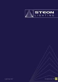 All light fittings must be fitted in accordance with wiring regulations from the institute of electrical engineers (iee) and current building regulations. Steon Lighting E9 Hires