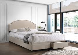 Hodedah complete metal platform bed with headboard footboard twin size in black $107.83 king queen full size platform bed wood frame tufted headboard gray upholstered Newdale Upholstered Storage Bed By Coaster Furniture Furniturepick
