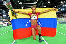 La venezolana yulimar rojas y el burkinés hugues fabrice zango, plusmarquistas mundiales de triple salto en pista cubierta, intentarán apropiarse de los récords al aire libre durante la reunión madrileña que se celebrará el 19 de junio en el estadio de vallehermoso. Yulimar Rojas Ecured