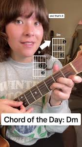Today’s guitar chord is Dm👉🏼 If you already know an open D major chord  shape, then you’re not far from playing it’s minor version 👍🏼✨ 🫶🏼  Follow for guitar/ukulele lessons and tips! ✨ Book online ...