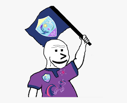 Flag Bearer Meme Trump Hd Png Download Kindpng