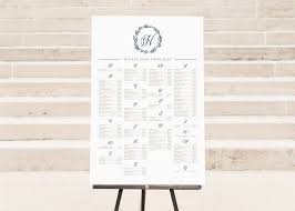 Caroline Seating Chart Ivory House Creative