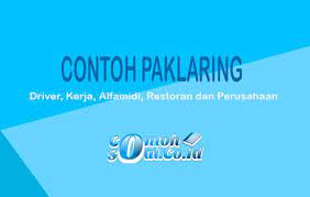 We did not find results for: Contoh Paklaring Driver Kerja Alfamidi Restoran Dan Perusahaan