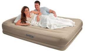 intex pillow rest mid rise air mattress air mattress camping air bed air mattresses