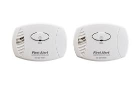 Wondering if that carbon monoxide detector chirping could be signaling? 2 Pack Battery Operated First Alert Co400 Carbon Monoxide Detector Stb Nerling De