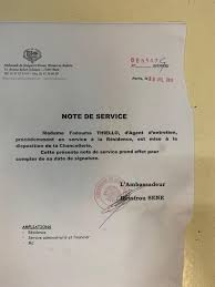 Exemple de lettre type respect des horaires ce modele de lettre type est un les apresmidis du 31 mai 2013 et du 16 aout 2013 sont fixes comme un conge estival dans le cadre de lamenagement des horaires de travail de la periode. En Confirmant Les Effarantes Revelations De Dakarposte L Ex Ambassadeur Du Senegal En France Bassirou Sene