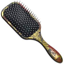 For conair pro mini wet & dry detangler cushioned blue brush, each. Kent Lpb1 Large Paddle Cushioned Hair Brush