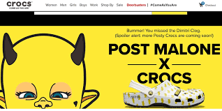 This beat revenue expectation by $85 million and exceeded earnings estimates by $.87. Crocs Post Malone Collaboration Sells Out Business Insider