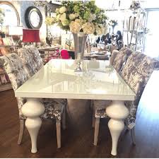 Shop for velvet dining chairs online at target. Gorgeous Gloss Table With Crushed Velvet Chairs Glam Dining Dining Room Small Dining Area Design Dining Room Inspiration