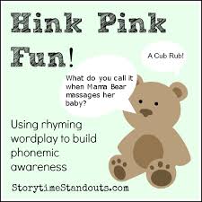 A hinky pinky! as want to read its funny, challenging riddles and illustrations are delightful. Supporting Phonemic Awareness Try Playing Around With Hink Pinks