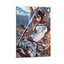 Amazon.com: Mikasa Ackerman Poster Sexy Hentai Anime Posters Sexy Canvas  Art Poster And Wall Art Picture Print Modern Family Bedroom Decor Posters  Canvas Art Poster And Wall Art Picture Print Framed Canvas