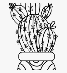 Color plus black and white digital images. Multiple Cactus Pot Drawing Silhouette Transparent Silhouette Pot Leaves Hd Png Download Kindpng