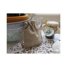 Download Lot De 30 Petits Sacs A Dragees En Toile De Jute