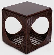 Round wooden coffee tables are ideal for pairing with a sectional sofa or a couch and chairs. Casa Padrino Luxury Mahogany Side Table In Cube Shape Dark Brown 50 X 50 X H 55 Cm Living Room Furniture Luxury Quality