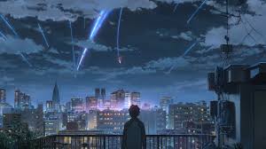 Find the best free stock images about 4k wallpaper. Aw28 Yourname Night Anime Sky Illustration Art Wallpaper