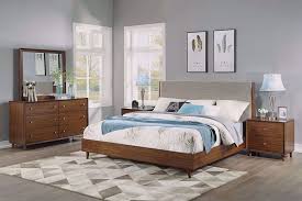 King size upholstered bedroom sets. Ludwig King Upholstered Bedroom Set The Furniture Mart