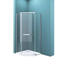 Duschkabine glas dusche messina 1000 x 1000 echtglasdusche echtglasduschkabine. Mai Mai Funfeck Duschkabine 90 X 90 Cm Kaufland De