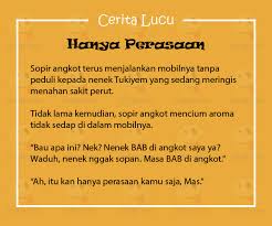 Cerita pengalaman liburan kali ini akan kami sampaikan dengan menggunakan bahasa jawa. Cerita Lucu Ngakak Bisa Kita Temukan Dimanapun Termasuk Di Dalam Angkutan Umum Sekalipun Cerita Lucu Ngakak Kali Ini Akan Mence Cerita Lucu Lucu Tebak Tebakan