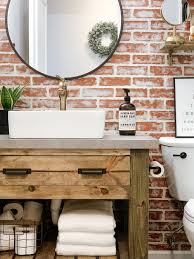Do it yourself shiplap wall with ripped plywood. 12 Creative Diy Bathroom Vanity Projects The Budget Decorator