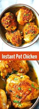 The simplicity of this recipe. Instant Pot Brown Sugar Garlic Chicken Yummy Chicken Recipes Recipes Easy Chicken Recipes