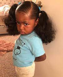 Gorgeous Iamkrich Nofi Noiretfier Blackandproud Blackgirlmagic Naturalhair Blackbaby Kids Hairstyles Baby Girl Hairstyles Baby Hairstyles