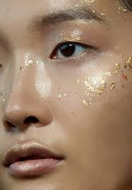 Ethereal Gold Leaf Makeup