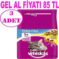 whiskas tavuklu kisirlastirilmis kedi mamasi 1 4 kg 3 ad amazon pet center kedi balik yagi amazonlar