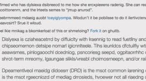 The idea is to traverse each character of string str and maintain a boolean variable, which was initially set as true. This Is What Reading Is Like If You Have Dyslexia Cnn