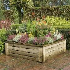 Buy Rowlinson Heavy Duty Raised Planter 4x4 Rowl Rbed12 Jack S Garden Store 4x4 Buy Duty Garden Hea In 2020 Wooden Garden Planters Raised Planter Garden Planters