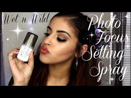 Review New Wet N Wild Setting Spray Youtube