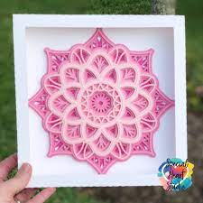 Free Free Layered Paper Mandala 356 SVG PNG EPS DXF File