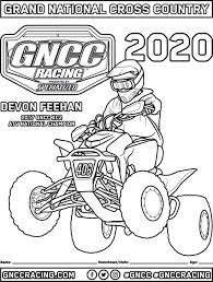 Color in this picture of an atv and others with our library of online coloring pages. Gncc Coloring Pages Gncc Racing