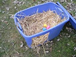 Plastic is one of the easiest materials to keep clean. Diy Plastic Tote Nesting Box