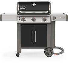Weber Genesis Ii E 315 Natural Gas Grill Black 66015001 Bbqguys Gas Grill Natural Gas Grill Grilling